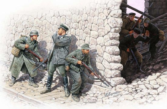 WWII Russians & Germans