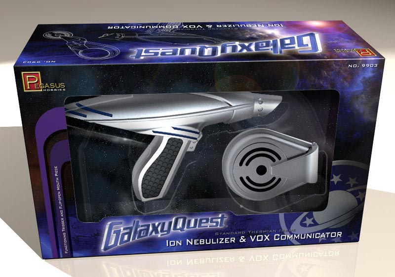 Galaxy Quest Pre Finished Ion Nebulizer & Vox Communicator