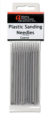 Coarse Plastic Sanding Needles 