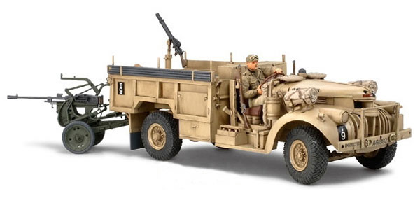 L.R.D.G. Command Car and Breda
