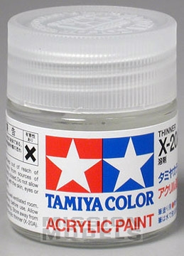 Acrylic Poly Thinner X-20A 23ml Bottle