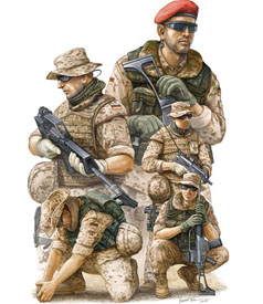 German ISAF Soldiers in Afghanistan