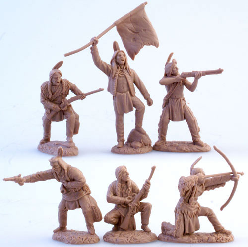 Old West Plains Indian Warriors Set #2