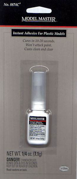 Model Master Instant Plastic Adhesive