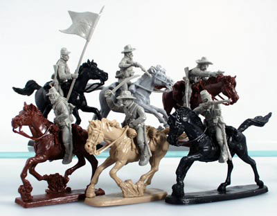 ACW Confederate Cavalry in Gray