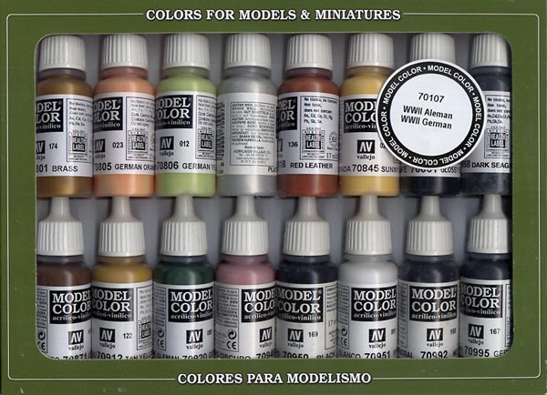 Vallejo Model Color - WWII German Pack