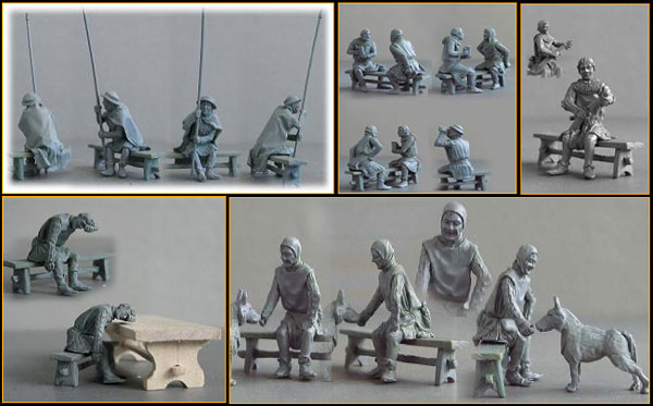 Medieval Guards Resting