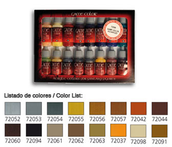 Vallejo Game Color Leather and Metal