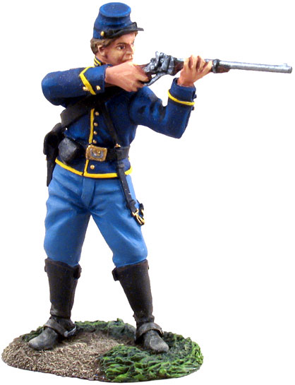 Dismounted Union Cavalry Trooper Standing Firing #1