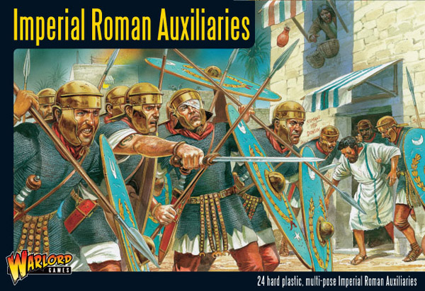 Imperial Roman Auxiliaries (20 plastics plus 4 metal command)
