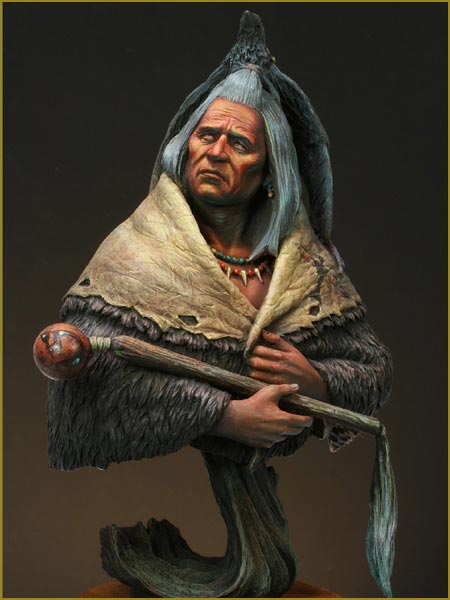 Old West Blackfoot Raven Bearer