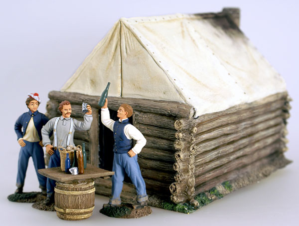 O Be Joyful- Union Soldiers in Camp