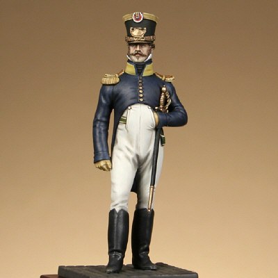 Line Infantry Officer Voltigeurs 1815
