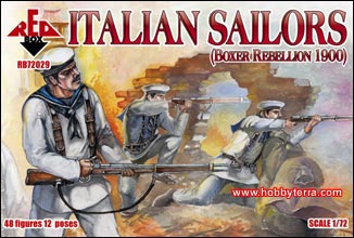 Italian Sailors, Boxer Rebellion 1900