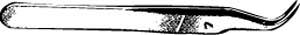 45 deg Curve Fine Point Tweezer