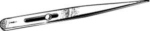 Slide Lock Fine Point Tweezer