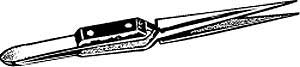 6in X Action Straight Tweezer