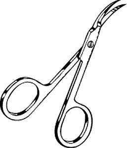 3 1/2in Curved Hobby Scissors