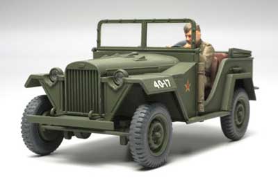 WWII Russian Field Car GAZ-67B