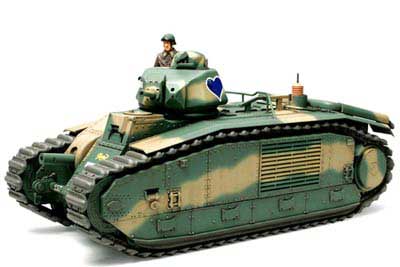 French Battle Tank Char B1 bis