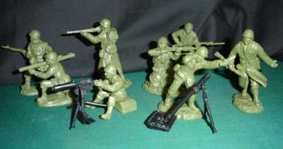 WWII U.S. Fire Support in OD Green