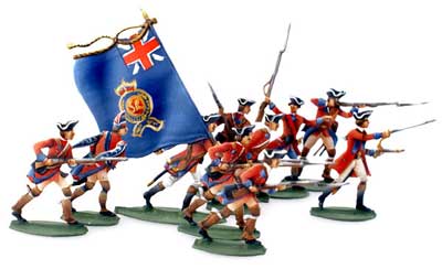 French & Indian War: Royal Americans (9 pcs.)