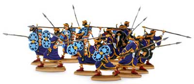 Ancient Greeks & Persians: Persian Immortals in Purple Tunics
