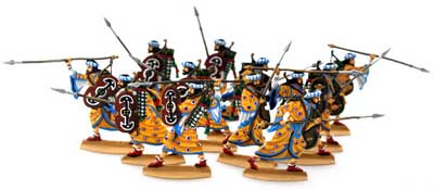 Ancient Greeks & Persians: Persian Immortals in Yellow Tunics