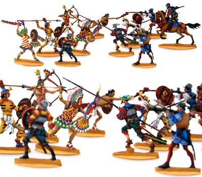 Aztecs vs. Spanish (11 pcs.)