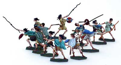 Punic Wars of Ancient Rome: Slingers (12 pcs.)
