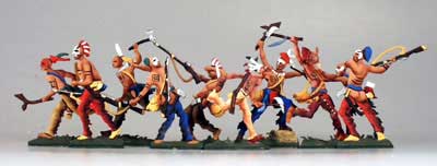 French & Indian War: Woodland Indians #2 (10 pcs.)
