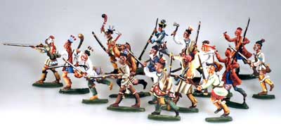 French & Indian War: Woodland Indians #3 (16 pcs.)