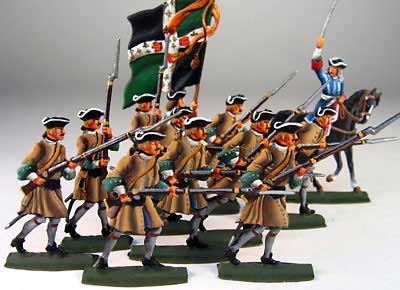 French & Indian War: French Militia (12 pcs.)