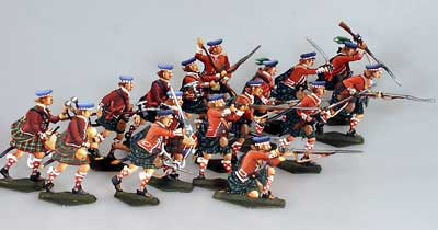 French & Indian War: Highlander Set #1 (12 pcs.)