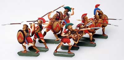 Ancient Greeks & Persians: Spartans (9 pcs.)