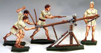 History of Artillery: Ancient Rome: Carthaginian Ballista (5 pcs.)