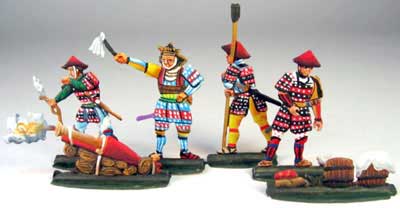History of Artillery: Samurai Mortar (6 pcs.)