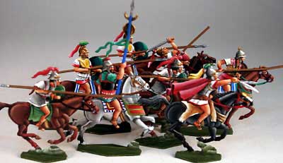 Punic Wars of Ancient Rome: Carthage Heavy Cavalry (12 pcs.)