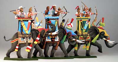 Punic Wars of Ancient Rome: Roman War Elephants (3 pcs.)