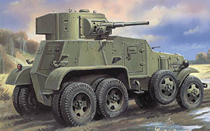BA-3 Soviet Armored Vehicle