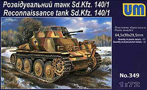 German Reconnaissance Tank SdKfz 140/1