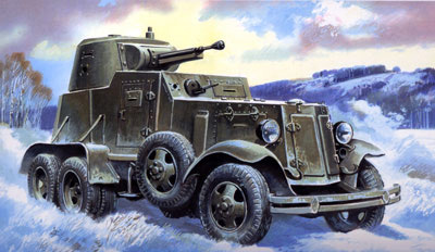 Soviet Armored Vehicle BA-9