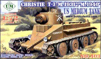 Christie T3 Medium Tank