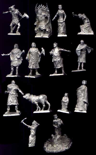 Medieval Court Figures