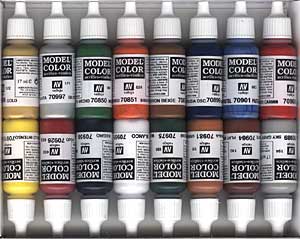 Vallejo Model Color Pack-Folkstone Basic Paint Set