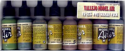 Vallejo Model Air Set World War II German Set
