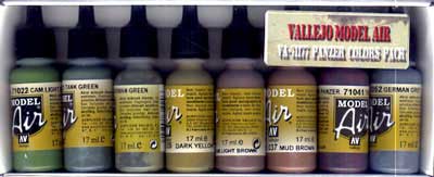 Vallejo Model Air Set Panzer Colors