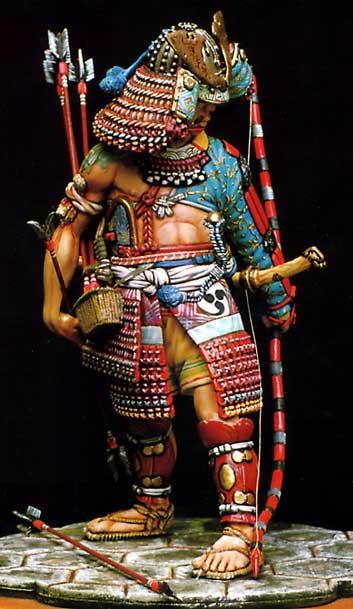 Half-Armored Samurai 15th Century