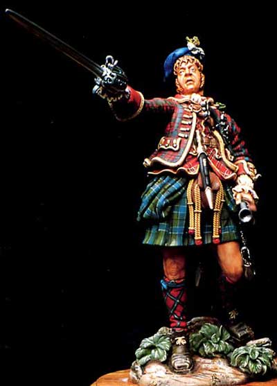 Highlander Officer, Culloden 1746