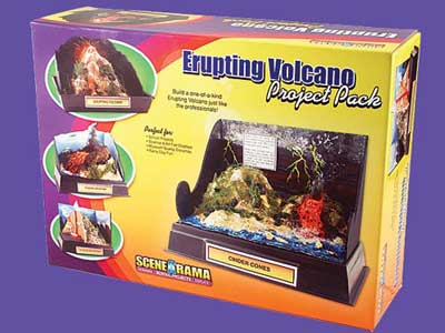 Scene-A-Rama - Project Pack - Erupting Volcano